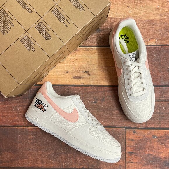 Nike Women's Air Force 1 '07 SE Next Nature 'Sun Club' Casual Shoes